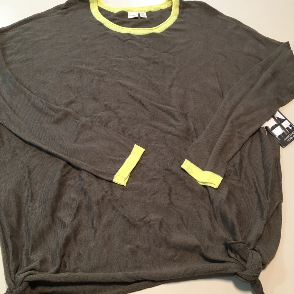 Oversized Crew Neck Top Tunic NEW Cloth by Design